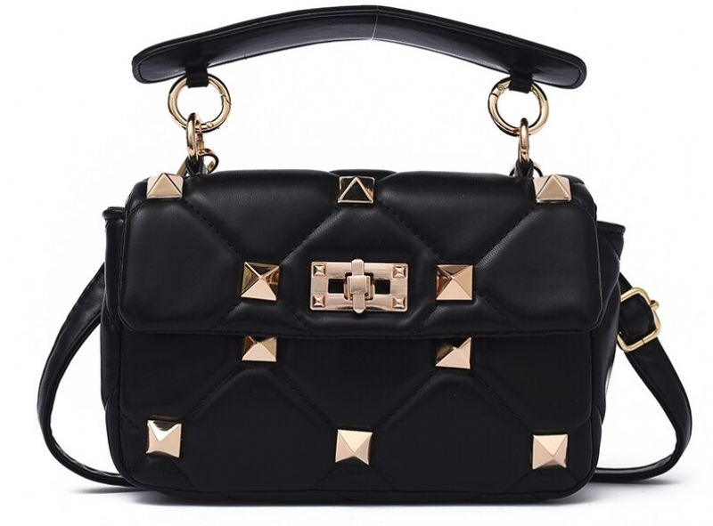 Alix Damska Torebka Crossbody Ze Skóry Sztucznej - Czarny