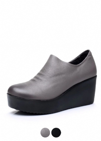 Alix Damskie Buty Na Platformie Spring Autumn Slip-on