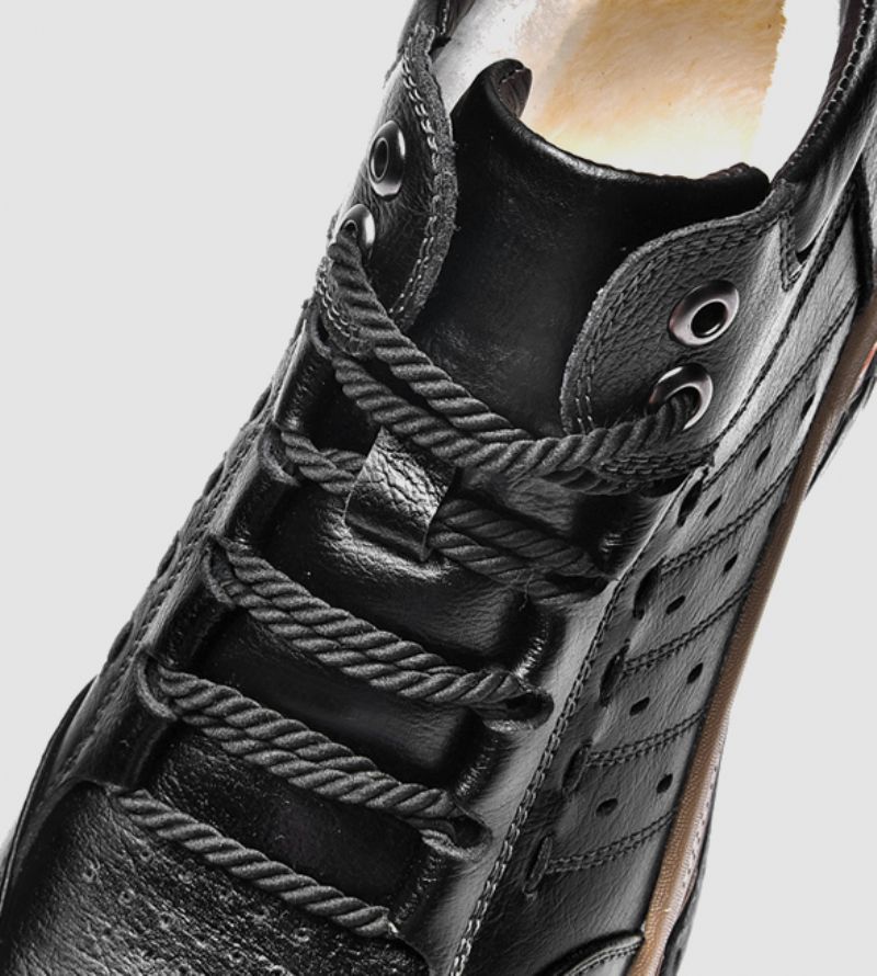 Allen Męskie Buty Śnieżne - Brązowe futro