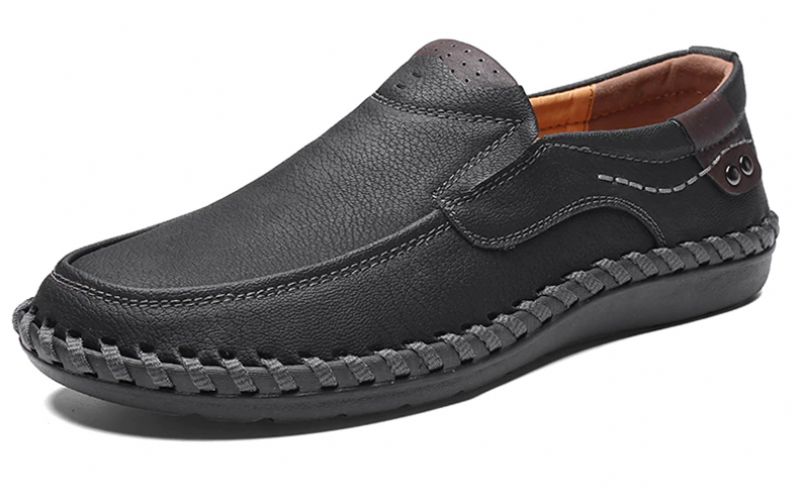 Allyn Męskie Mokasyny Buty Codzienne - Czarny