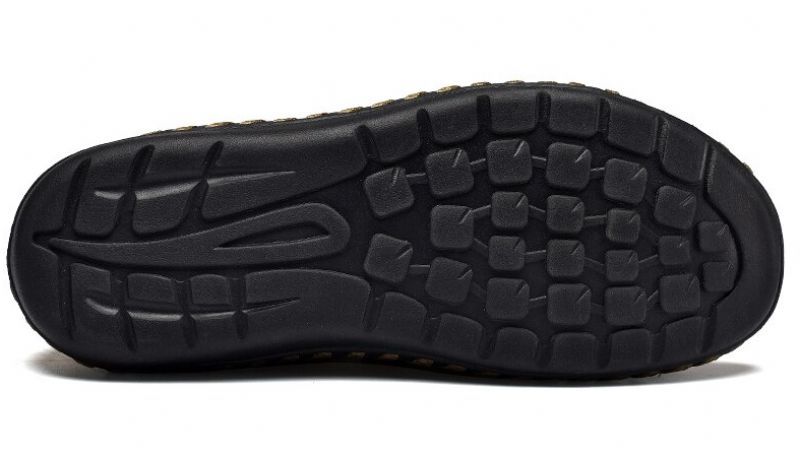 Allyn Męskie Mokasyny Buty Codzienne - Czarny