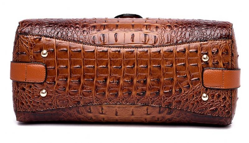 Alondra Damska Duża Luksusowa Designerska Torebka - Żółty