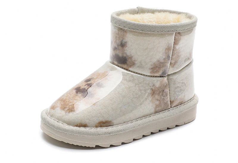 Alondra Dziewczęce Buty Śnieżne - Beżowy Futro