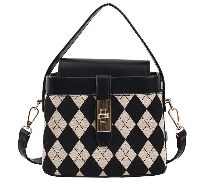 Alpe Damska Mini Torebka Skórzana Crossbody - Czarny
