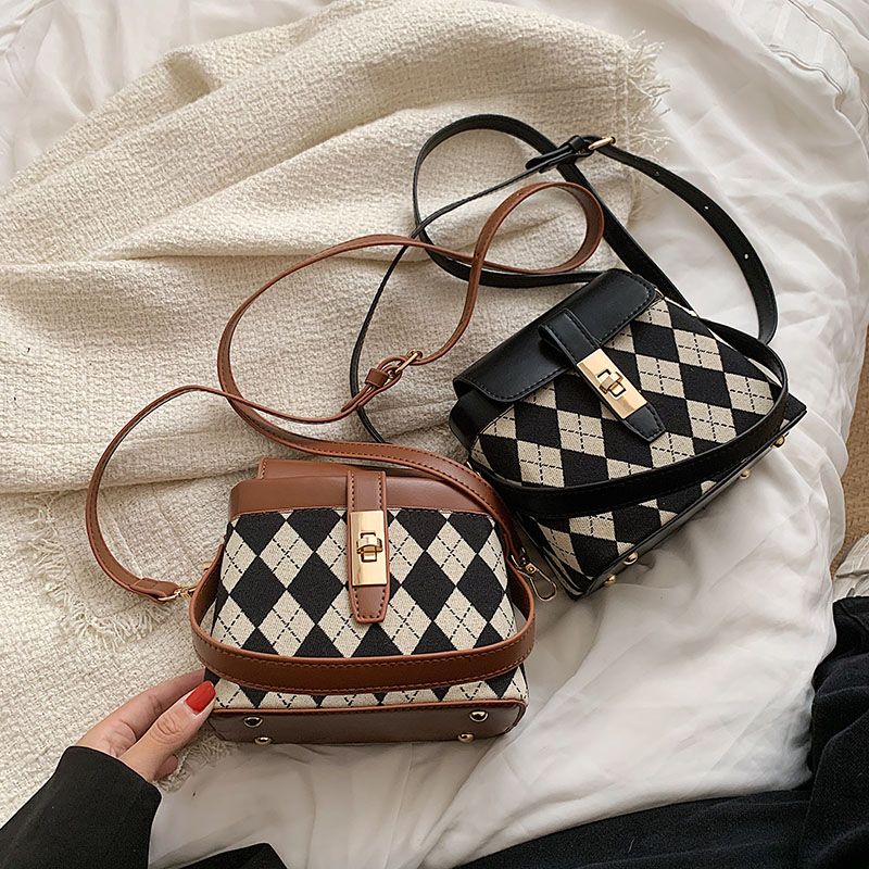 Alpe Damska Mini Torebka Skórzana Crossbody - Czarny