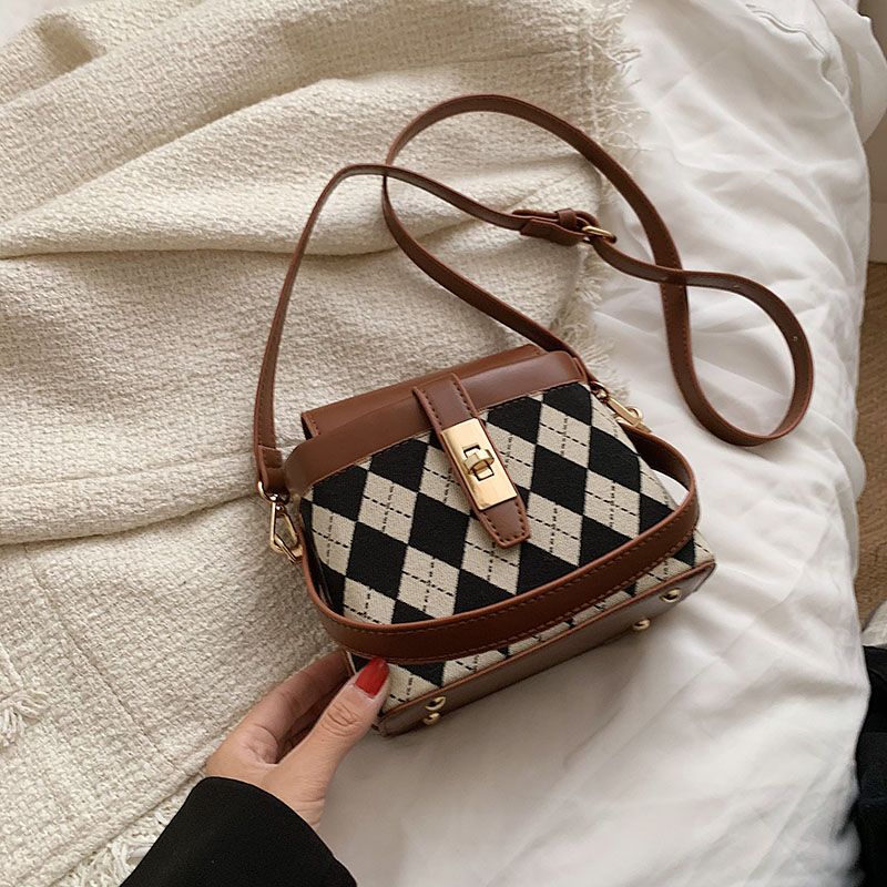 Alpe Damska Mini Torebka Skórzana Crossbody - Czarny