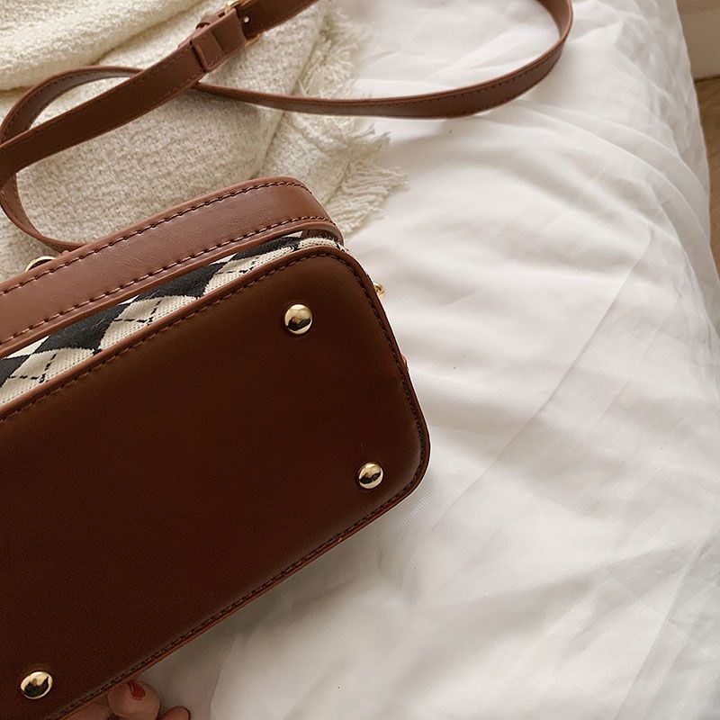 Alpe Damska Mini Torebka Skórzana Crossbody - Czarny