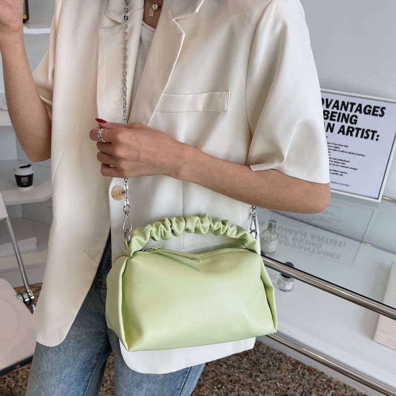 Alpes Damska Mała Skórzana Torebka Typu Crossbody - Czarny