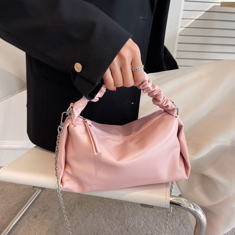 Alpes Damska Mała Skórzana Torebka Typu Crossbody - Czarny