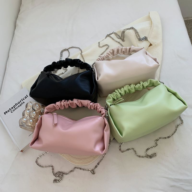 Alpes Damska Mała Skórzana Torebka Typu Crossbody - Czarny
