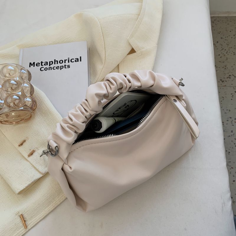 Alpes Damska Mała Skórzana Torebka Typu Crossbody - Czarny