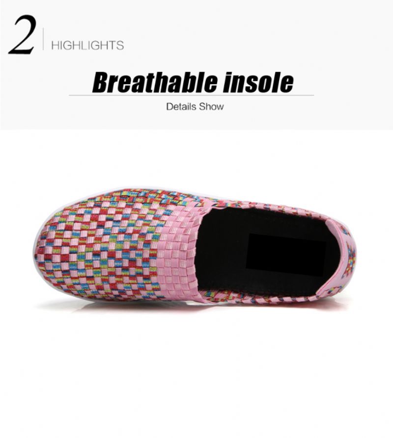 Alviarez Slip-on - Różowoczerwony