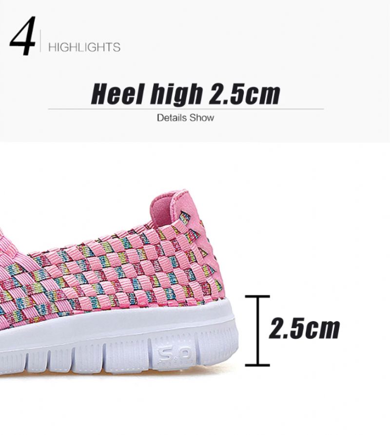 Alviarez Slip-on - Różowoczerwony