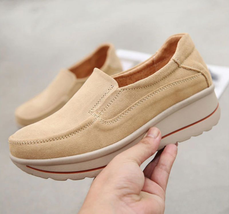 Alzate Damskie Buty Na Platformie - Czarny