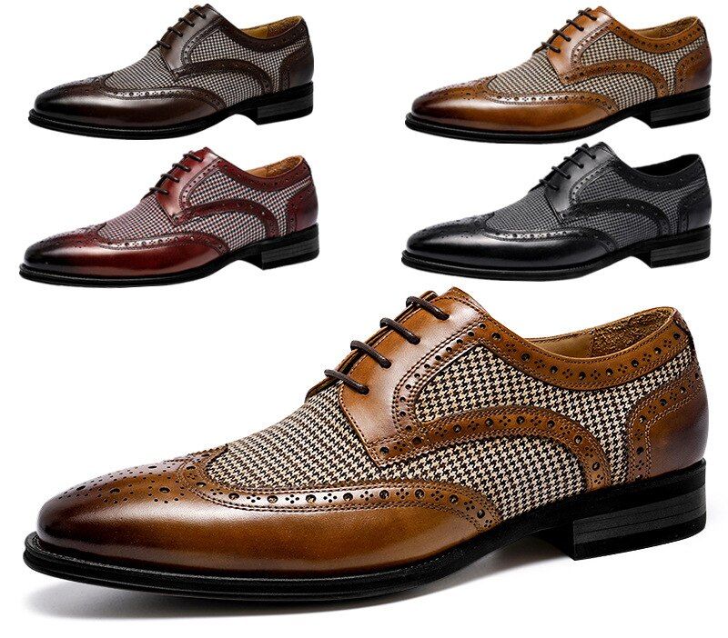 Amadeo Męskie Loafers Buty Codzienne - Brązowy