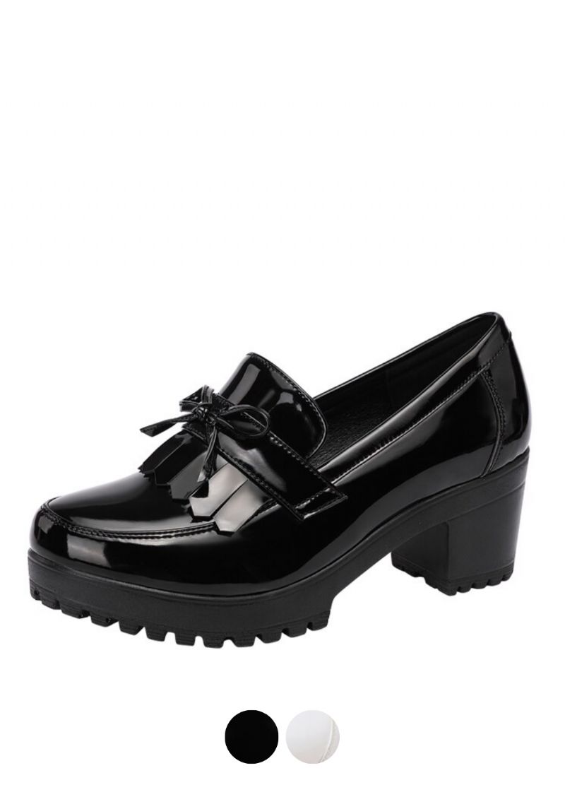 Amanda Damskie Lakierowane Slip-on