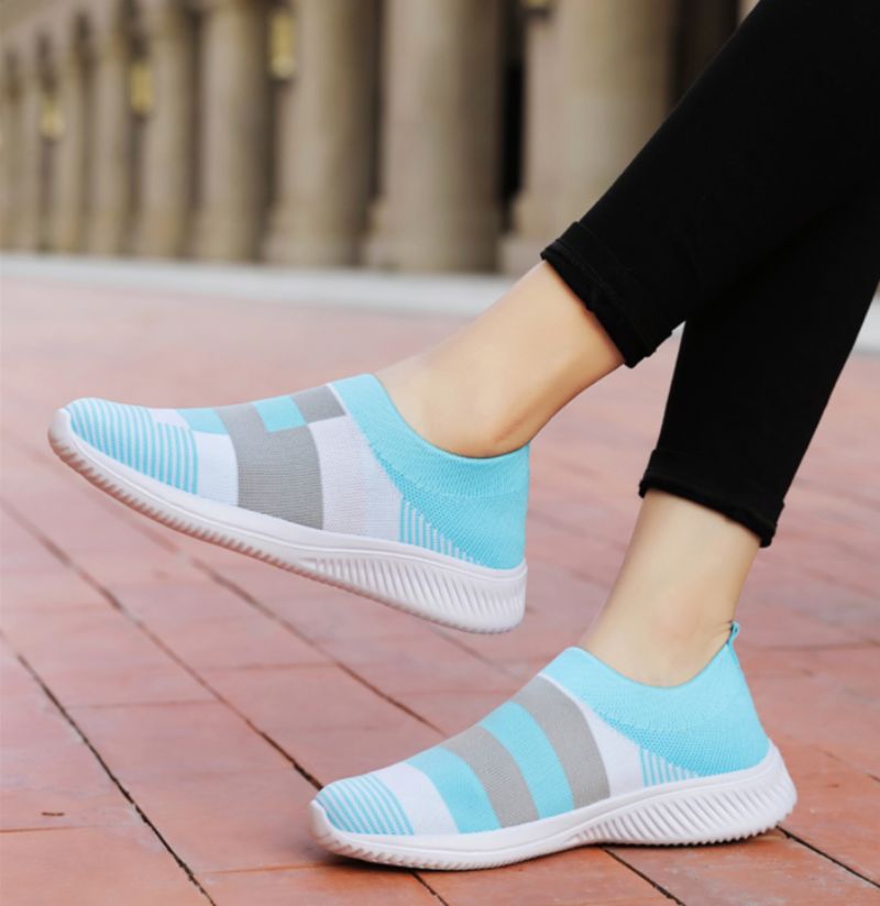 Amanda Damskie Płaskie Buty Mokasyny - Różowy