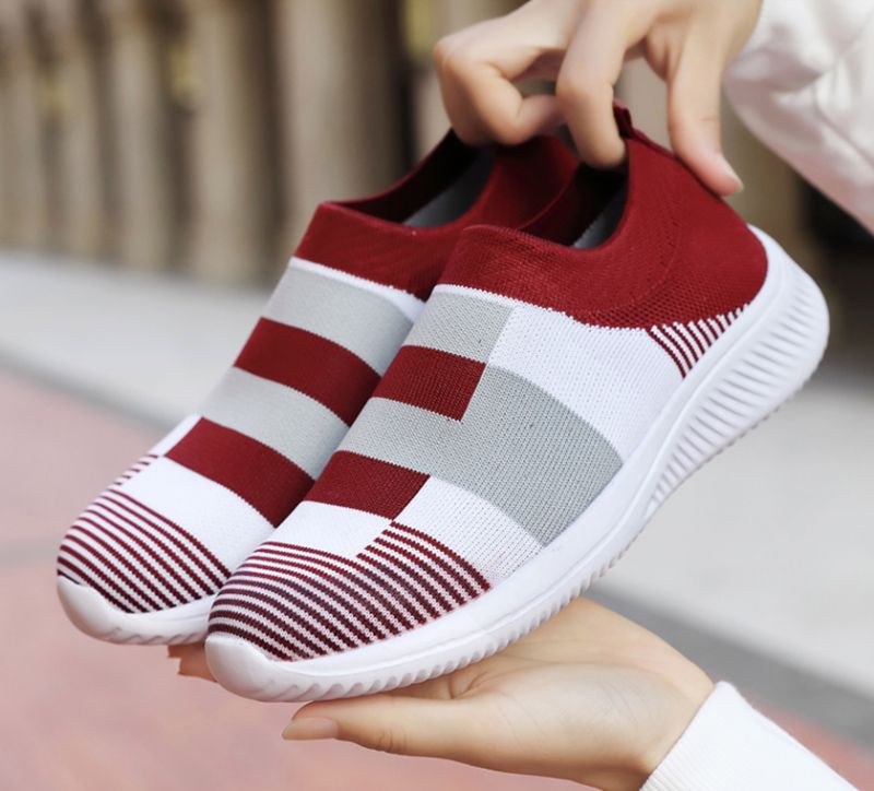 Amanda Damskie Płaskie Buty Mokasyny - Różowy