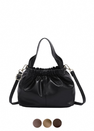 Andalux Damska Mała Skórzana Torebka Crossbody