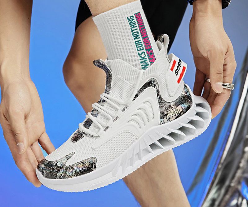 André Męskie Buty Do Biegania - Beżowy