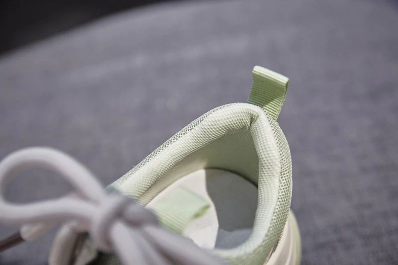 Angelis Damskie Płaskie Buty Sportowe Na Platformie - Morelowy