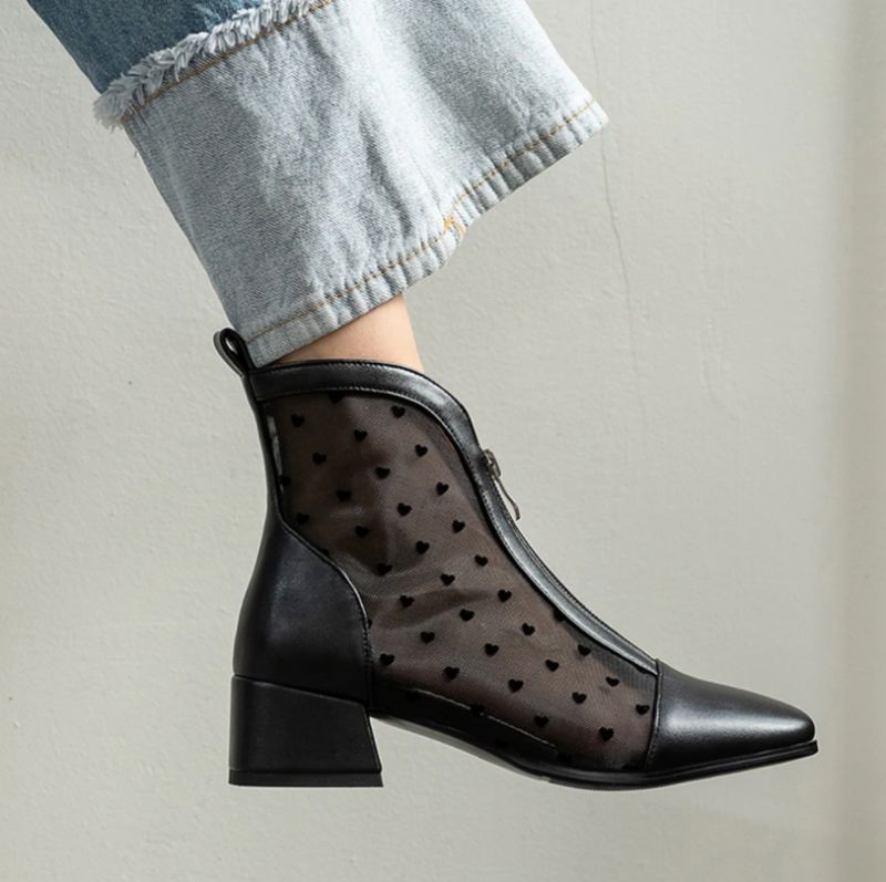 Angie Buty Do Kostek - Beżowy