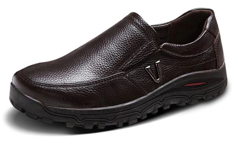 Anthuan Męskie Mokasyny Luxuryowe Buty - Czarny