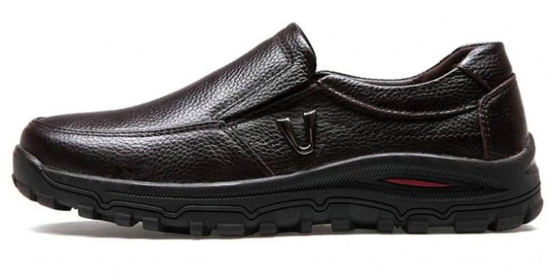 Anthuan Męskie Mokasyny Luxuryowe Buty - Czarny