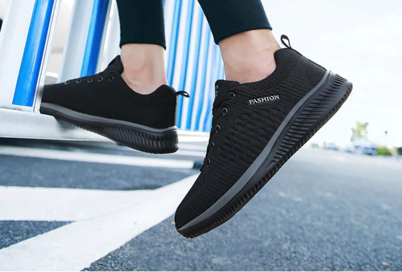Antyoddychające Buty Sportowe Byron Męskie - Czerwony