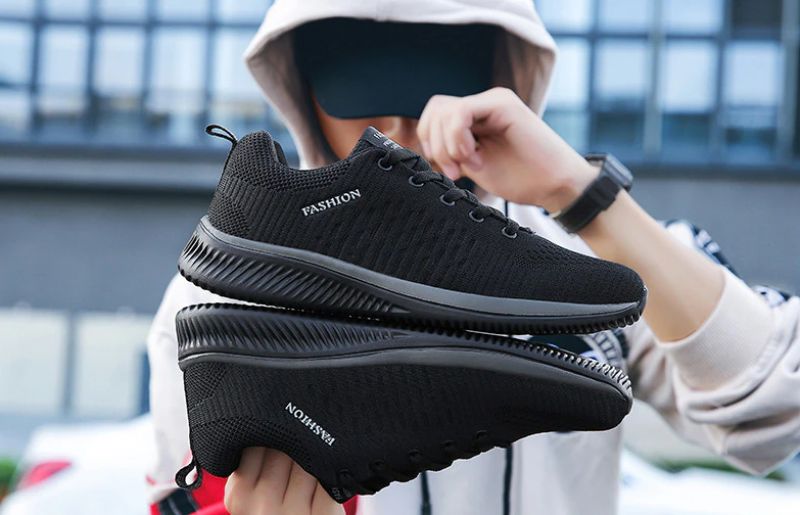 Antyoddychające Buty Sportowe Byron Męskie - Czerwony