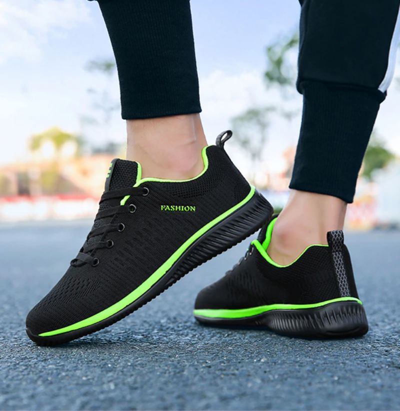 Antyoddychające Buty Sportowe Byron Męskie - Czerwony