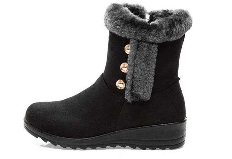 Aranda Damskie Klasyczne Buty Śnieżne - Czarny