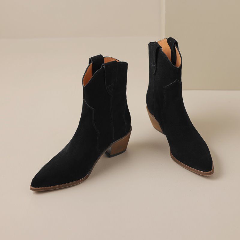 Aranza Damskie Buty Jesienne - Futro morelowe