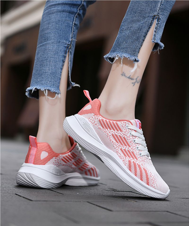 Arenas Damskie Lekkie Buty Do Biegania - Różowy