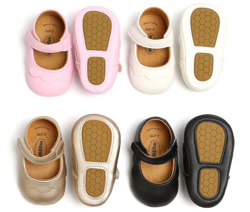 Arenis Baby Dziewczęce Buty Na Płaskiej Podeszwie - Czarny
