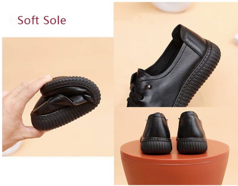 Ariana Damskie Mokasyny Buty - Brązowy