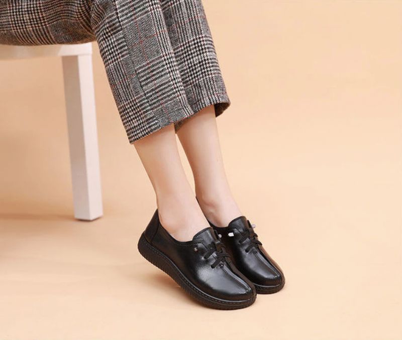 Ariana Damskie Mokasyny Buty - Brązowy