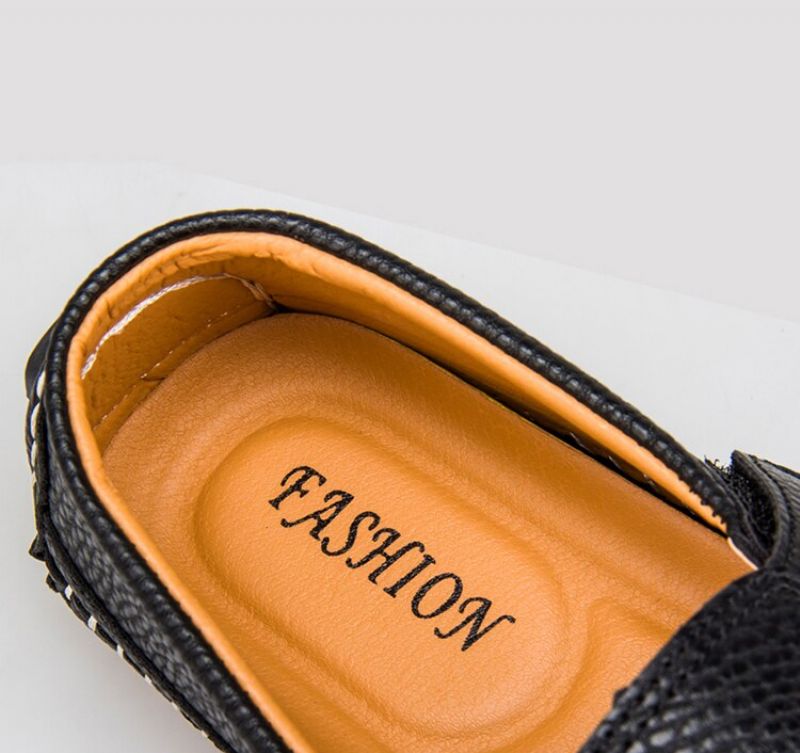Arjona Męskie Mokasyny Eleganckie Buty - Biały