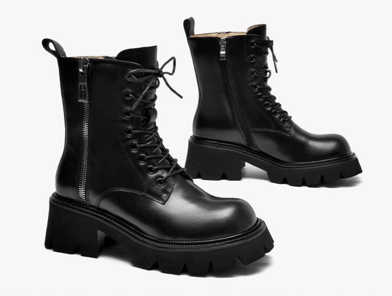 Arley Damskie Buty Motocyklowe - Czarny