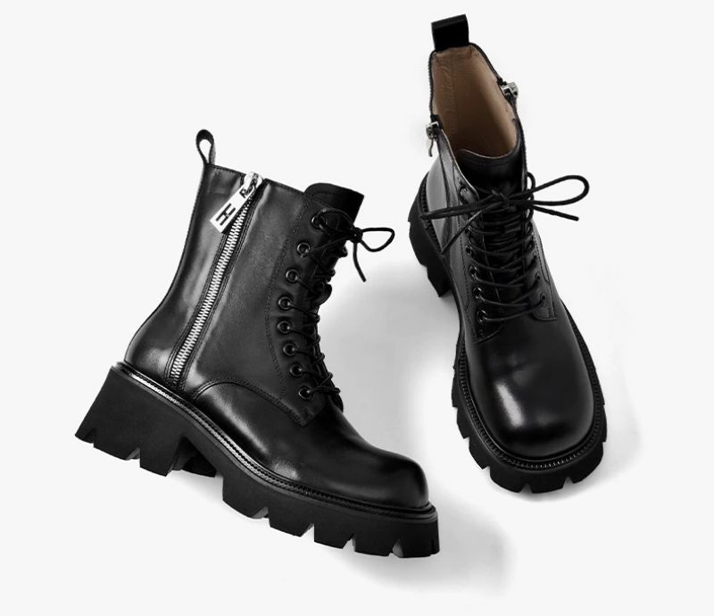 Arley Damskie Buty Motocyklowe - Czarny