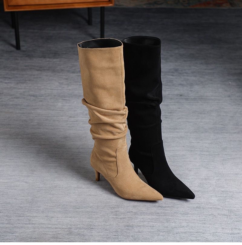 Arlie Damskie Buty Do Kostki - Brązowy Bez Futra