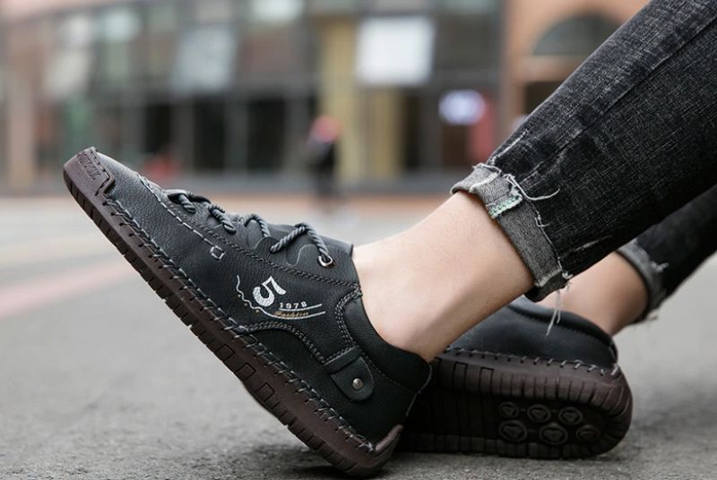 Artner Męskie Mokasyny Codzienne Buty - Brązowy