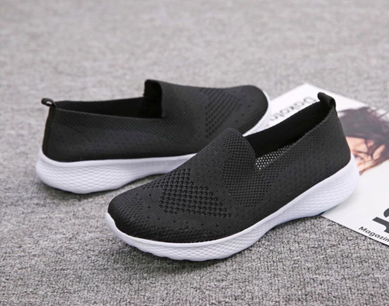 Atalia Damskie Buty Typu Loafer - Czarny