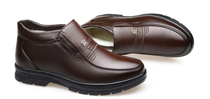 Atlantis Męskie Buty Zimowe - Czarny