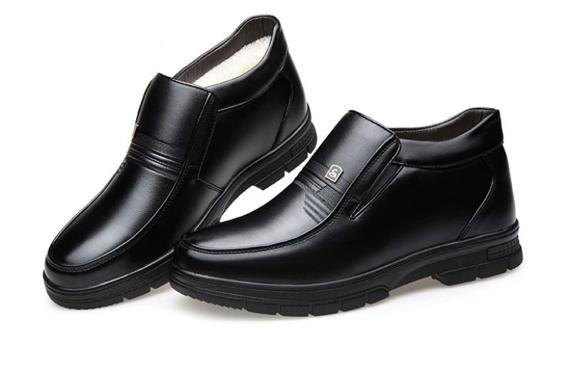 Atlantis Męskie Buty Zimowe - Czarny