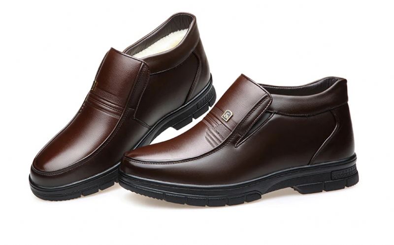 Atlantis Męskie Buty Zimowe - Czarny