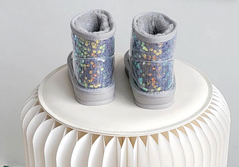 Ava Dziewczęce Buty Śnieżne - Różowe futro