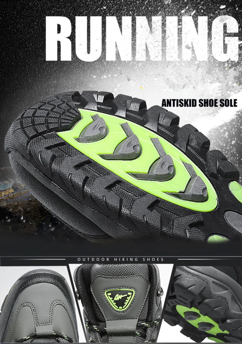 Avatar Męskie Buty Trekkingowe - Zielony