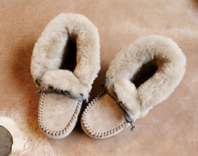 Bachi Damskie Zimowe Botki Do Kostki - Khaki