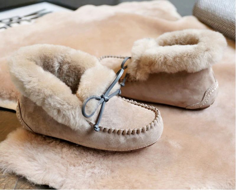 Bachi Damskie Zimowe Botki Do Kostki - Khaki